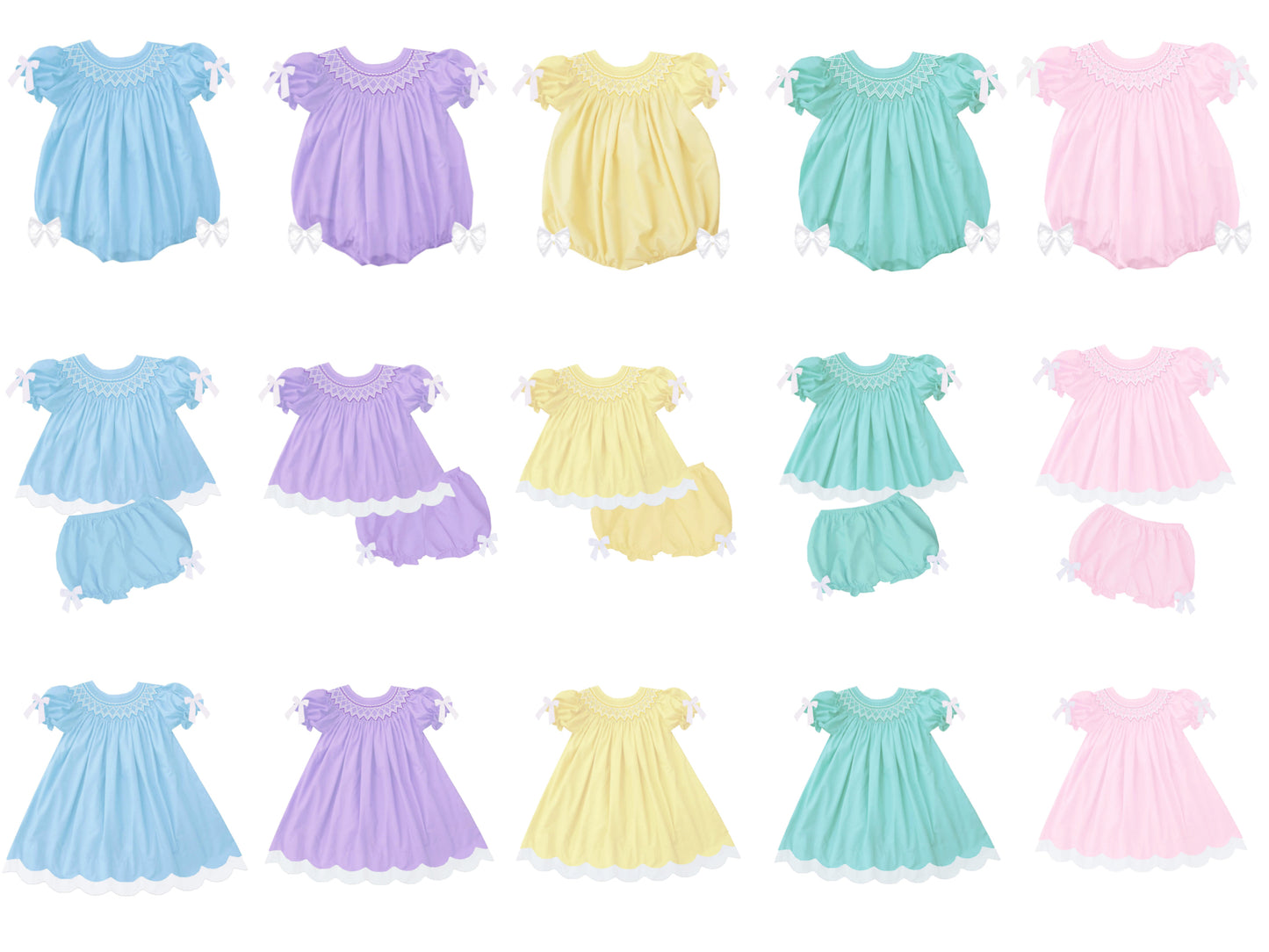 Pastel Smocks #1 (WS)